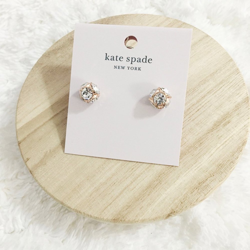 NEW | Kate Spade | Rose Gold Stud Earrings